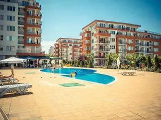 شقة Bulgarienhus Panorama Fort Beach Studio *