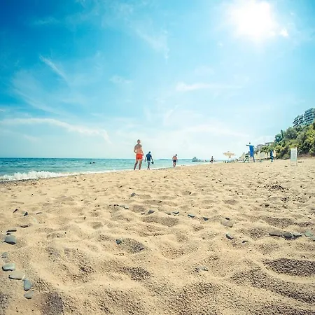 شقة Bulgarienhus Panorama Fort Beach Studio *