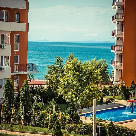 شقة Bulgarienhus Panorama Fort Beach Studio
